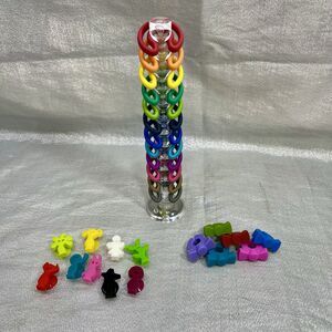 27 piece Glass Charms Silicone Drink Glass Markers Identifiers